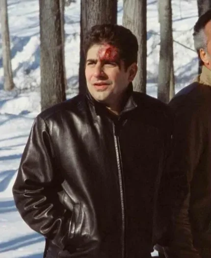 Michael Imperioli The Sopranos Black Leather Jacket | Trendy Leather Jackets