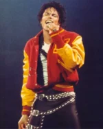 Michael Jackson Thriller Red Varsity Jacket