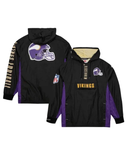 Minnesota Vikings OG 2.0 Anorak Vintage Windbreaker Jacket | Trendy Leather Jackets
