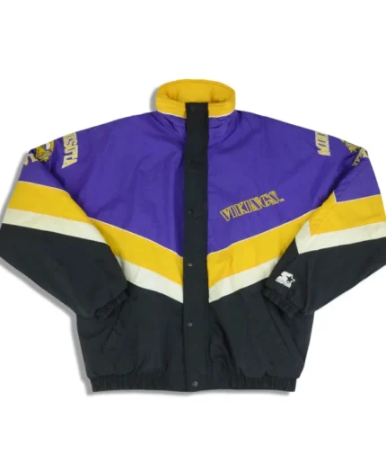 Minnesota Vikings Starter Rain Coat | Trendy Leather Jackets