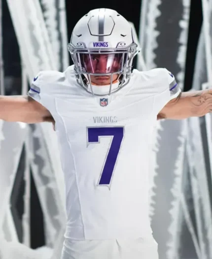 Minnesota Vikings Winter Warrior Jersey | Trendy Leather Jackets