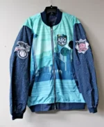 MLB 2023 Seattle Mariners Zip up poly jacket | Trendy Leather Jackets