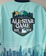 MLB 2023 Seattle Mariners Zip up poly jacket | Trendy Leather Jackets