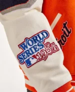 MLB 2024 Tigers Detroit Pro Standard Varsity Jacket | Trendy Leather Jackets