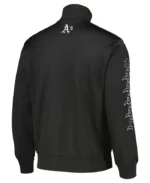 MLB Athletics Pleasures Pitcher Track Jacket | Trendy Leather Jackets