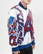 MLB Atlanta Braves Mashup Satin Jacket | Trendy Leather Jackets