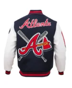 MLB Atlanta Braves Mashup Varsity jacket | Trendy Leather Jackets