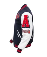 MLB Atlanta Braves Mashup Varsity jacket | Trendy Leather Jackets