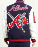 MLB Atlanta Braves Mashup Varsity jacket | Trendy Leather Jackets