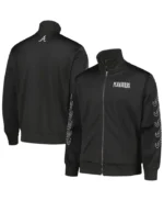 MLB Atlanta Braves Pleasures Pitcher Track Jacket | Trendy Leather Jackets