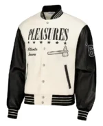 MLB Atlanta Braves PLEASURES Varsity Jacket | Trendy Leather Jackets