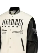 MLB Atlanta Braves PLEASURES Varsity Jacket | Trendy Leather Jackets