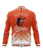 MLB Baltimore Orioles 1894 Vintage Varsity Jacket | Trendy Leather Jackets