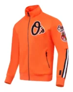 MLB Baltimore Orioles Classic Track Jacket | Trendy Leather Jackets