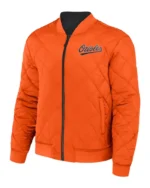 MLB Baltimore Orioles Darius Rucker Reversible Bomber Jacket | Trendy Leather Jackets