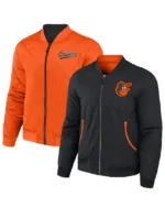 MLB Baltimore Orioles Darius Rucker Reversible Bomber Jacket | Trendy Leather Jackets