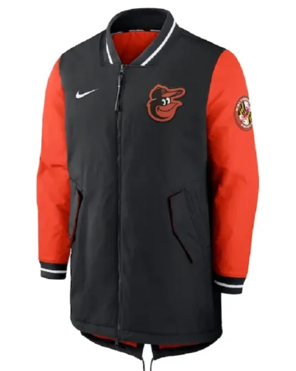 MLB Baltimore Orioles Nike Dugout Performance Jacket | Trendy Leather Jackets