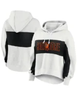 MLB Baltimore Orioles Oatmeal Up For It Pullover Hoodie | Trendy Leather Jackets