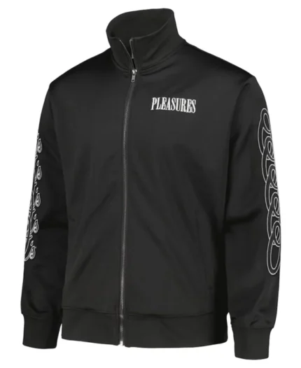 MLB Baltimore Orioles Pleasures Pitcher Track Jacket | Trendy Leather Jackets
