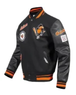 MLB Baltimore Orioles Retro Classic Wool Varsity Jacket | Trendy Leather Jackets
