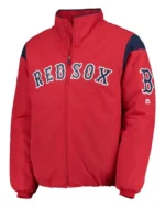 MLB Boston Red Sox Majestic On-Field Jacket | Trendy Leather Jackets