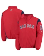 MLB Boston Red Sox Majestic On-Field Jacket | Trendy Leather Jackets
