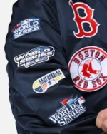 MLB Boston Red Sox New Era x Alpha Industries MA-1 Bomber Jacket | Trendy Leather Jackets