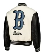 MLB Boston Red Sox Pleasures Varsity Jacket | Trendy Leather Jackets