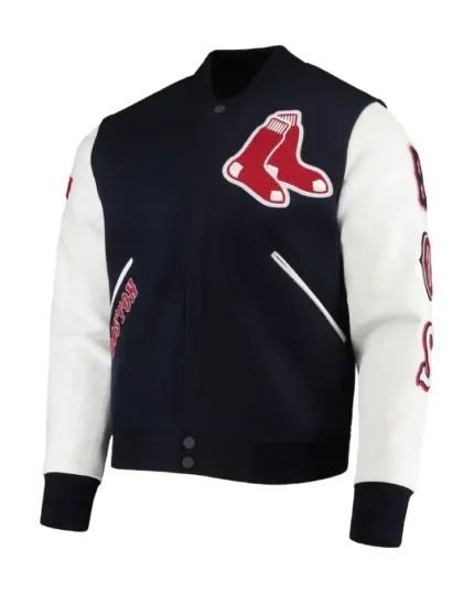 MLB Boston Red Sox Pro Standard Varsity jacket | Trendy Leather Jackets