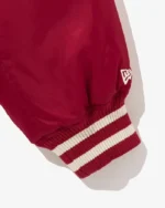 MLB Boston Red Sox Red Cooperstown Satin Jacket | Trendy Leather Jackets