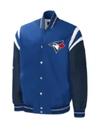 MLB Carl Banks Royal Toronto Blue Jays Title Holder Varsity Jacket | Trendy Leather Jackets