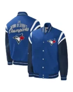 MLB Carl Banks Royal Toronto Blue Jays Title Holder Varsity Jacket | Trendy Leather Jackets