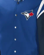 MLB Carl Banks Royal Toronto Blue Jays Title Holder Varsity Jacket | Trendy Leather Jackets