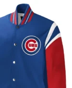 MLB Chicago Cubs G-III Sports Carl Banks Royal Varsity Jacket | Trendy Leather Jackets