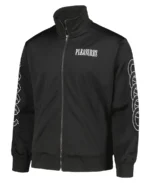 MLB Chicago Cubs Pleasures Pitcher Track Jacket | Trendy Leather Jackets