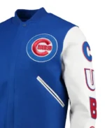 MLB Chicago Cubs Pro Standard White Varsity Jacket | Trendy Leather Jackets