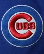 MLB Chicago Cubs Pro Standard White Varsity Jacket | Trendy Leather Jackets