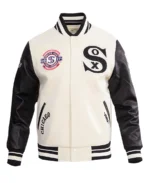 MLB Chicago White Sox Retro Classic Varsity Jacket | Trendy Leather Jackets