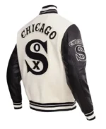 MLB Chicago White Sox Retro Classic Varsity Jacket | Trendy Leather Jackets