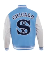 MLB Chicago White Sox Retro Classic Varsity Jacket | Trendy Leather Jackets