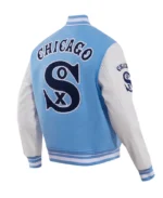 MLB Chicago White Sox Retro Classic Varsity Jacket | Trendy Leather Jackets