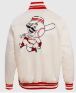 MLB Cincinnati Reds Retro Classic Rib Jacket | Trendy Leather Jackets