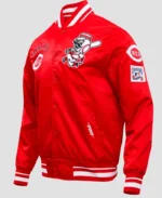 MLB Cincinnati Reds Retro Classic Rib Jacket | Trendy Leather Jackets