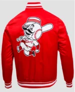 MLB Cincinnati Reds Retro Classic Rib Jacket | Trendy Leather Jackets