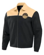 MLB Cleveland Guardians Darius Rucker Canvas Bomber Jacket | Trendy Leather Jackets