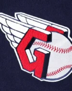 MLB Cleveland Guardians Mash Up Varsity Jacket | Trendy Leather Jackets