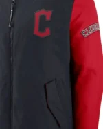 MLB Cleveland Guardians Nike Authentic Dugout Jacket | Trendy Leather Jackets
