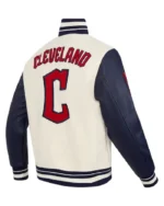 MLB Cleveland Guardians Retro Classic Wool Varsity Jackets | Trendy Leather Jackets