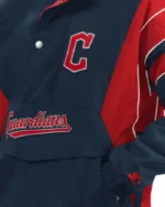 MLB Cleveland Guardians Starter Pullover Jackets | Trendy Leather Jackets