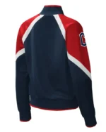MLB Cleveland Guardians Touchdown Raglan Track Jacket | Trendy Leather Jackets